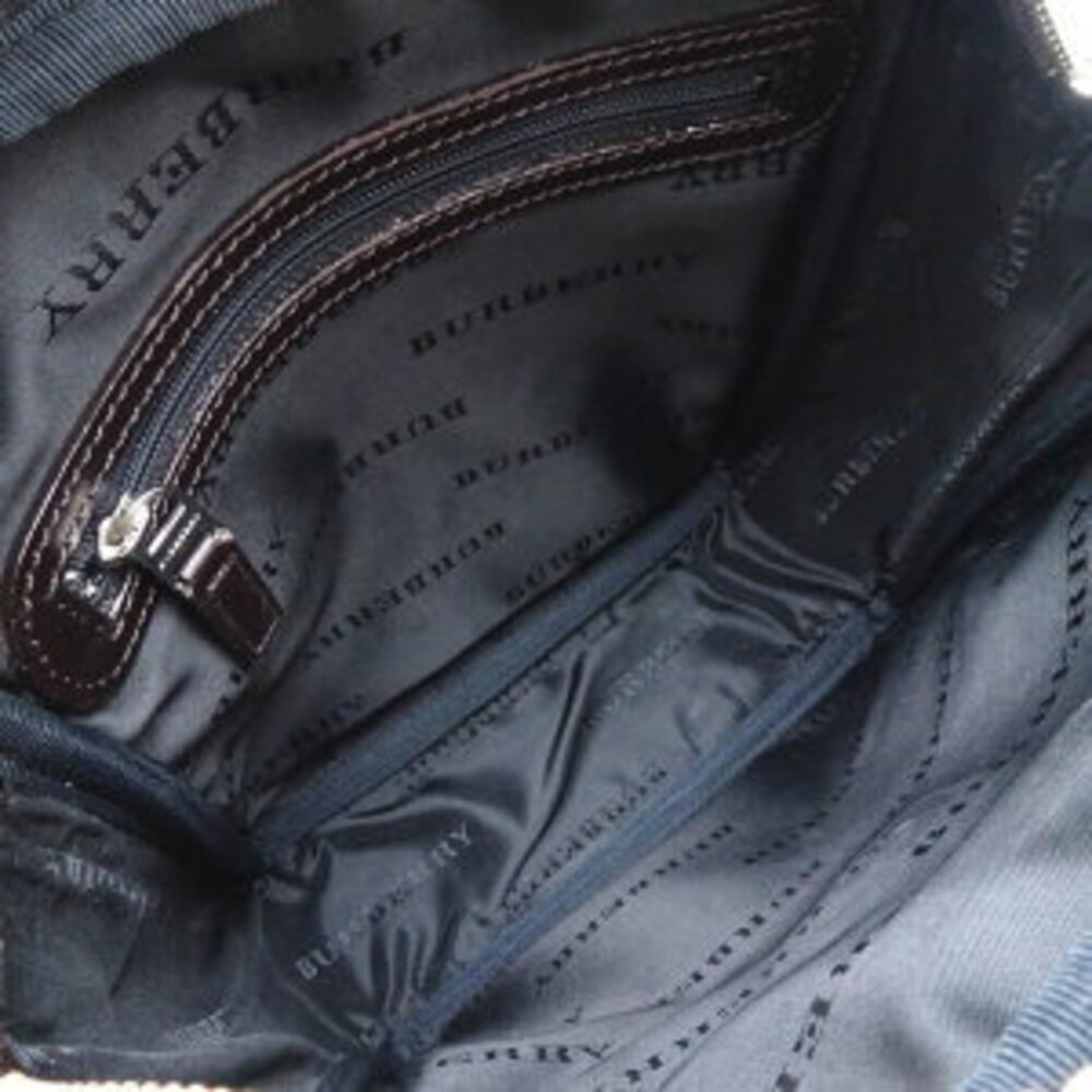 Burberry Nova Check Shoulder Bag Canvas Leather Beige Tan Brown - Picture 8 of 9